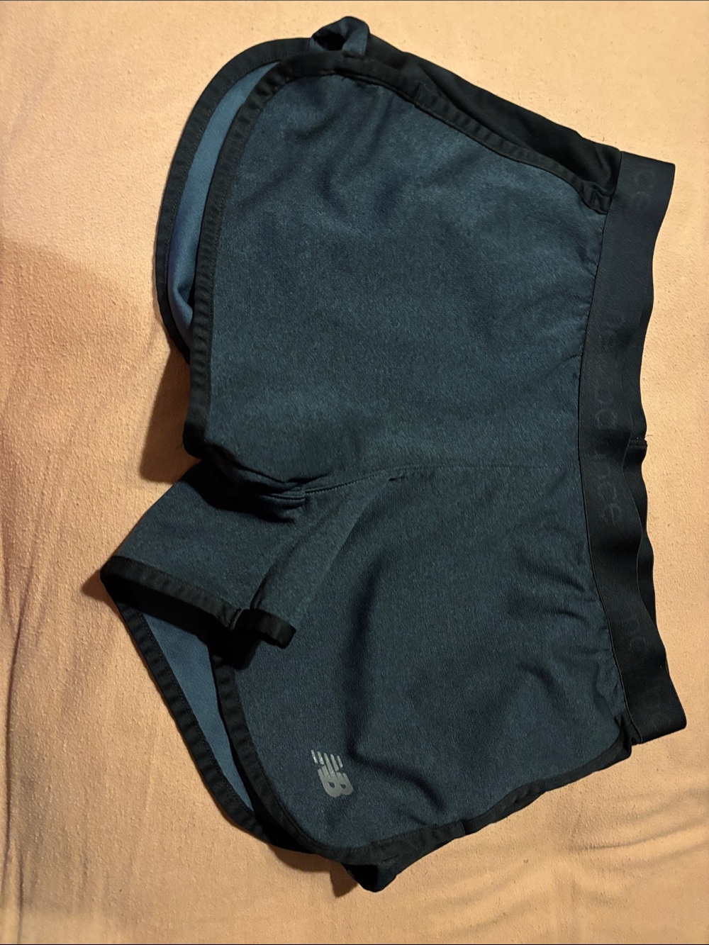 New Balance Men's Dark Gray Athletic Running Shorts
